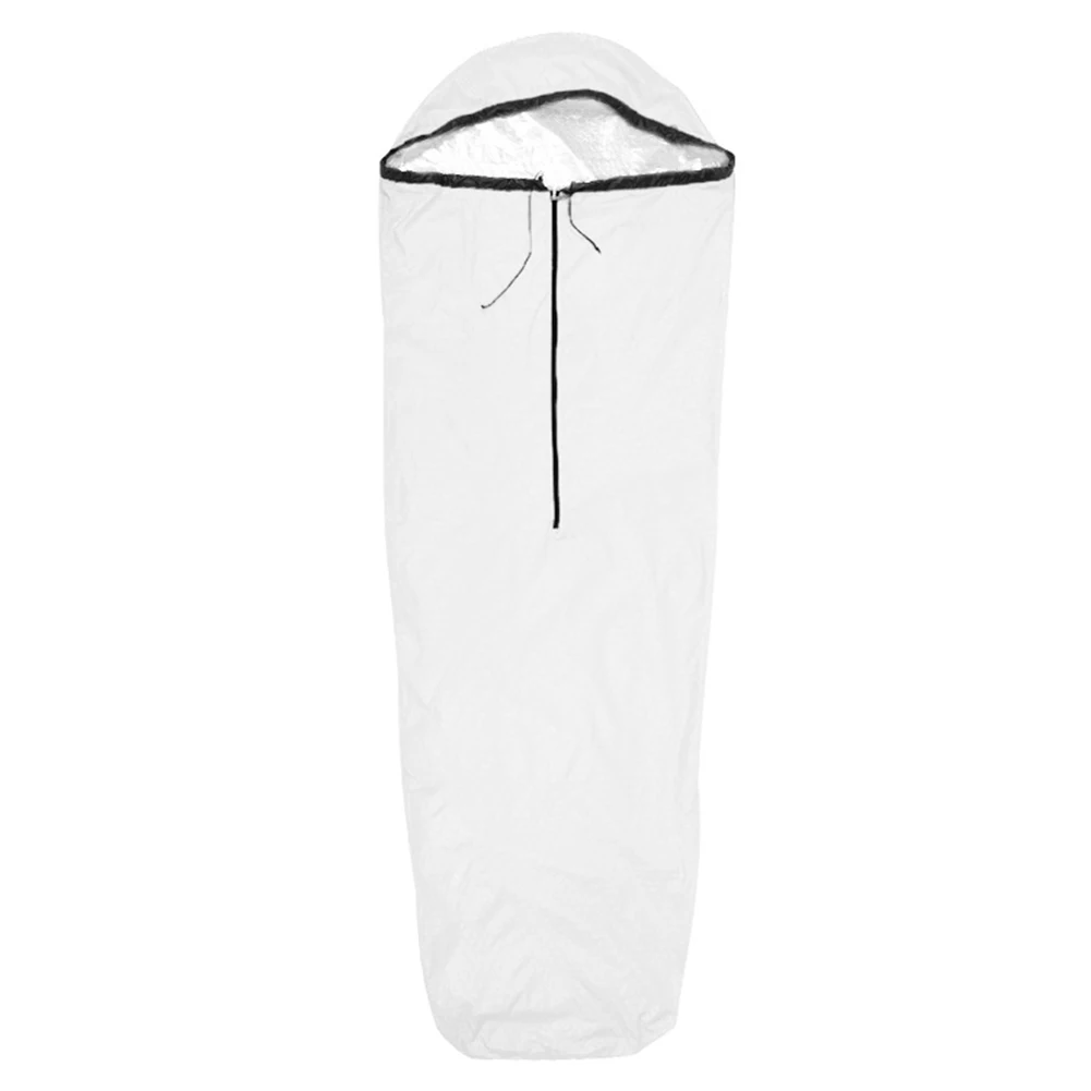 

Outdoor Camping Adventure Silver-Coated Sleeping Bag Emergency Warm And Cold Emergency Lightweight Adult Mummy Sleeping Bag