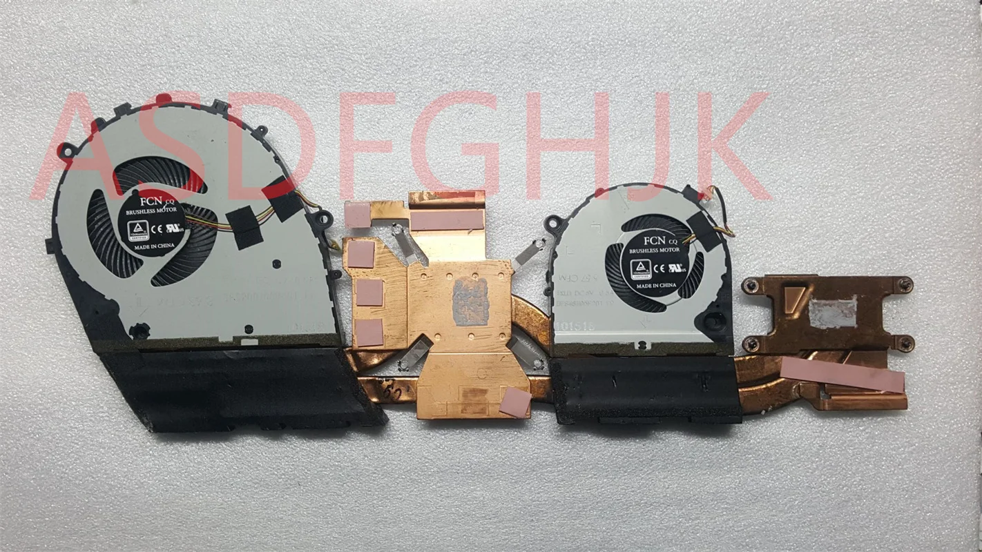 Вентилятор радіатора ноутбука для DELL G3 3579 0W6PFC W6PFC AT26M0020F0 0TJHF2 TJHF2 0GWMFV GWMFV