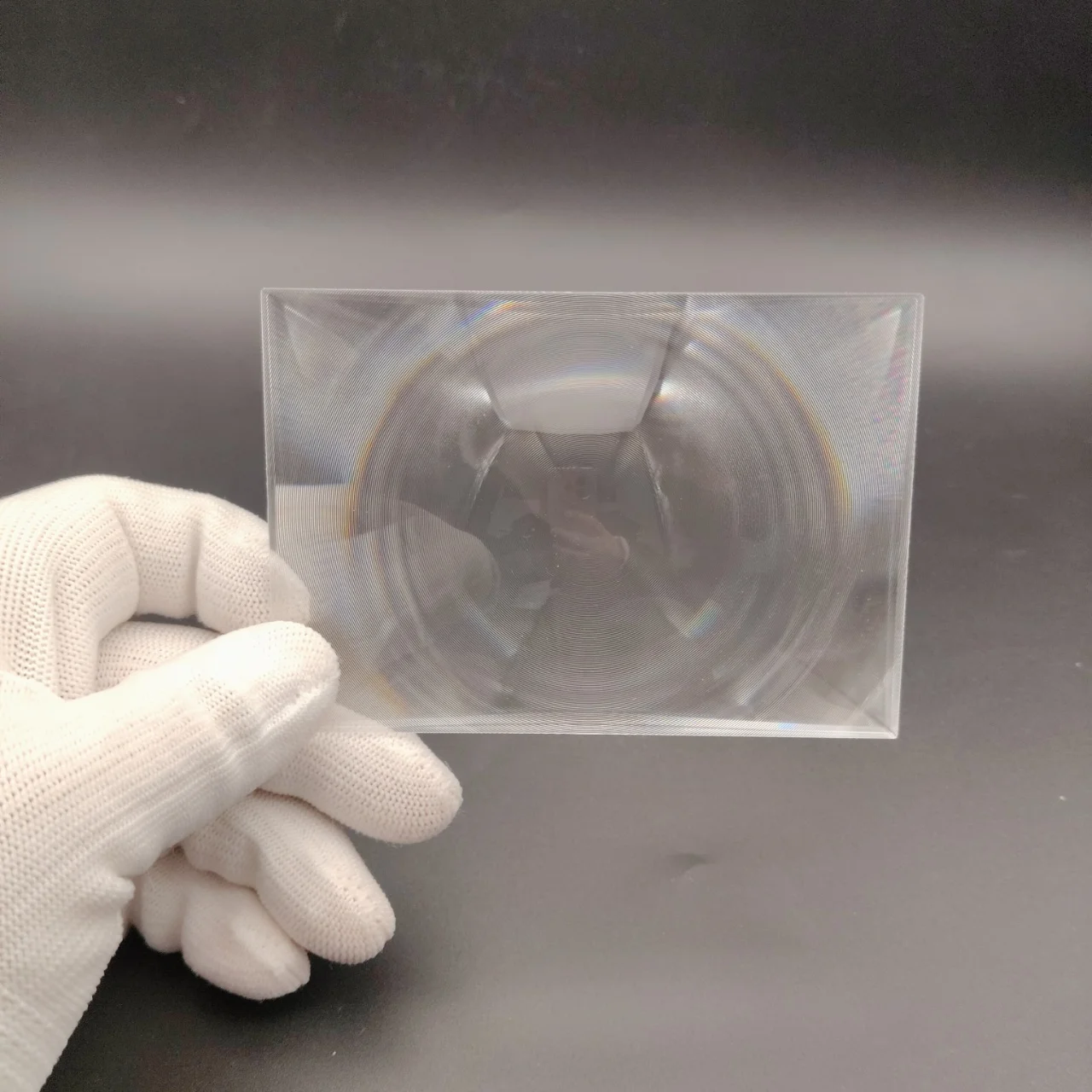 

183x110 мм ПММА прямоугольные концентрические резьбовые оптические линзы Френеля Конденсаторные линзы для проектора солнечной энергии