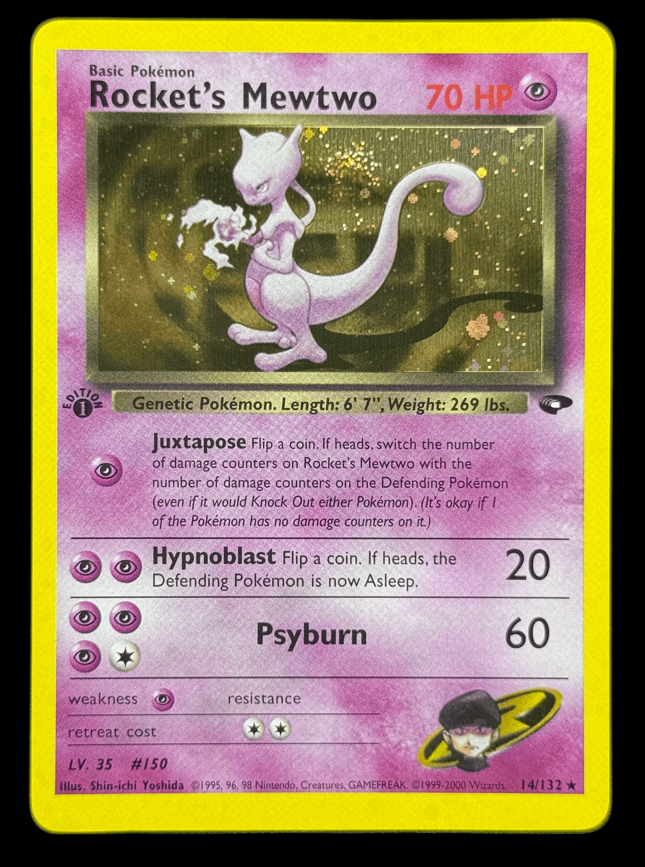 Фото PKM Proxy Expedition(EX) Fusion Strike(FST) Gym Challenge(G2) Коллекционные редкие карты Мьюту/Мью (голографические и обычные), подарки и игрушки PTCG №5