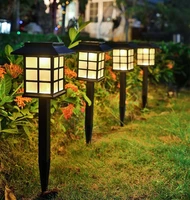 24pcs led solar light outdoor waterproof outdoor solar lamp for gardenlandscape lighting solar lights for outdoor decoration