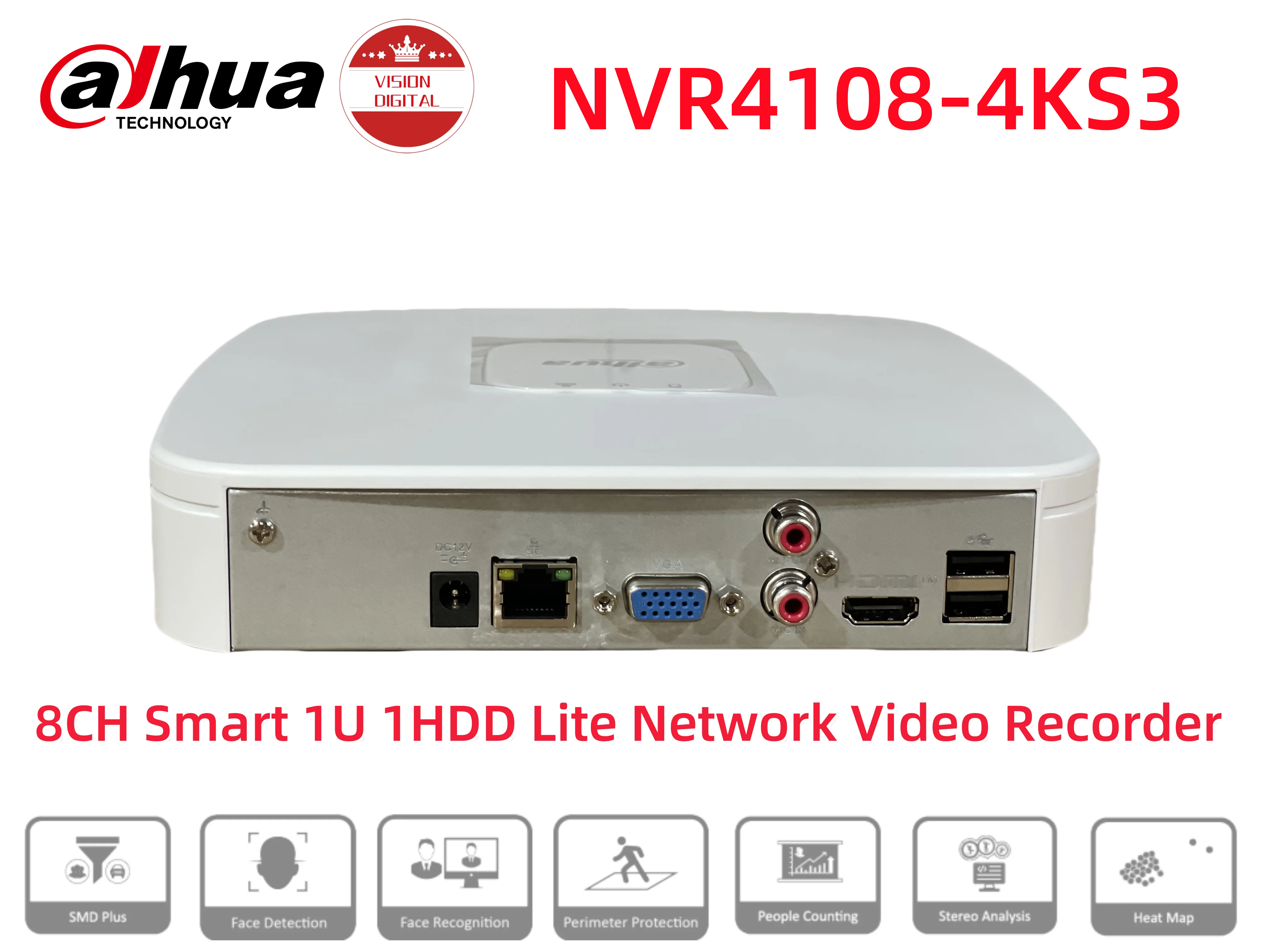 Сетевой видеорегистратор Dahua nvr для системы видеонаблюдения