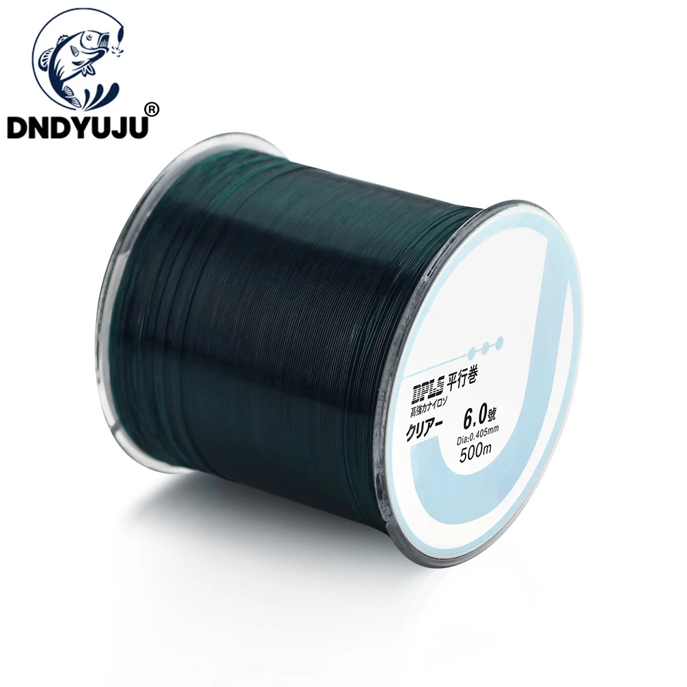 

DNDYUJU Brand 500M Monofilament Nylon Ice Fishing Line Rope WireHigh Quaility Japan Material 8LB--35LB