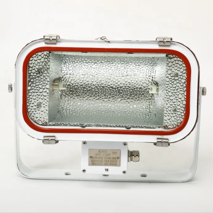

TG67A IP67 waterproof marine floodlight 1000W halogen flood lamp fixture