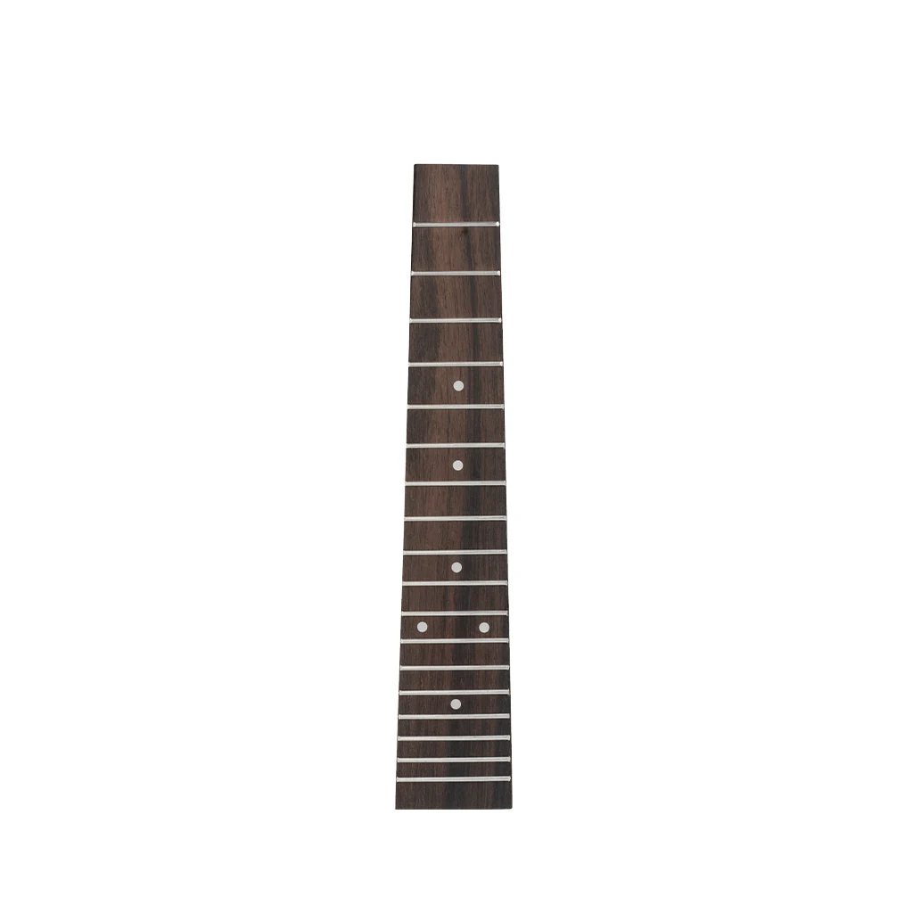 

23 Inch Ukulele Fretboard 18 Frets Rosewood Fingerboard Repalcement DIY Ukulele 4 String Guitar Fretboard