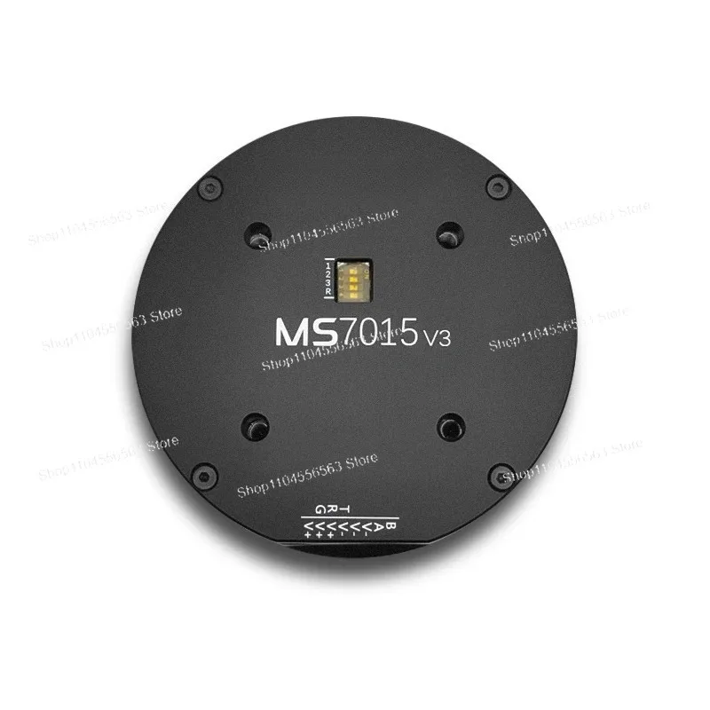 Фото Умный серводвигатель постоянного тока MS7015v3 с 15-битным энкодером для управления позиционированием гимбалов, поворотных столов, роботов-манипуляторов, лазерных лидаров №3