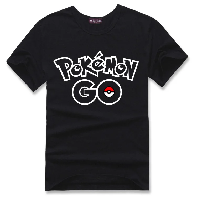 

Pokémon Men's and Women's Short-sleeved T-shirt Clothes T Shirts Woman Dress Women Fashion Tops Kawaii Clothes