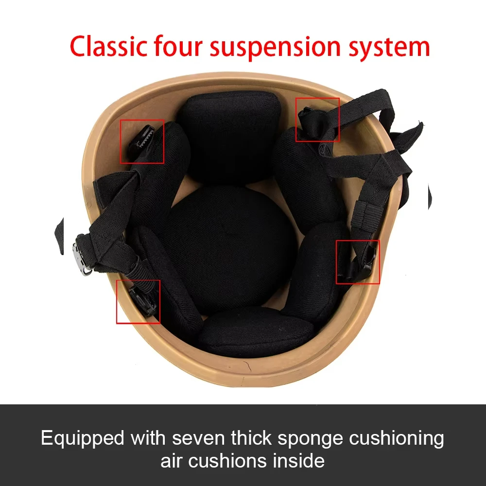 BOOIU M88 Стальной тактический шлем FRP Взрывозащищенный 1 3 кг Защитный из