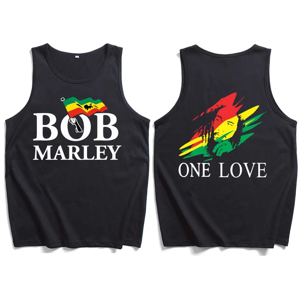 2024 Майки Bob Marley жилет футболка мужская и женская уличная одежда