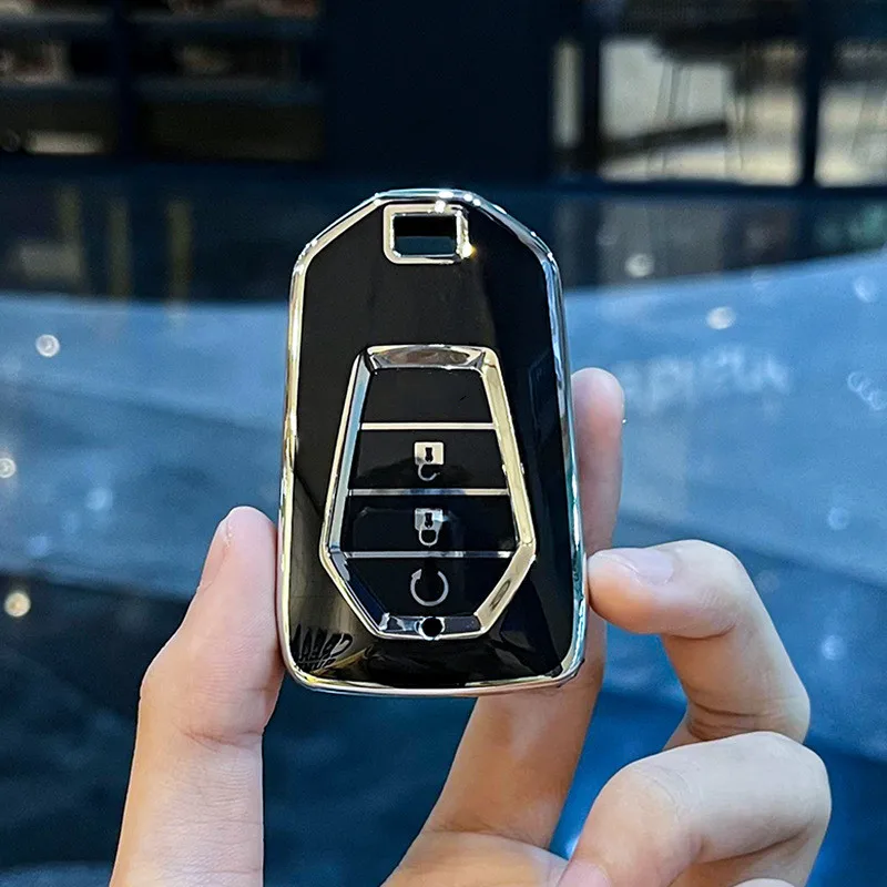 Чехол для ключей с 3 кнопками ISUZU Dmax D-max Mux 2021 2022 + MU-X 0