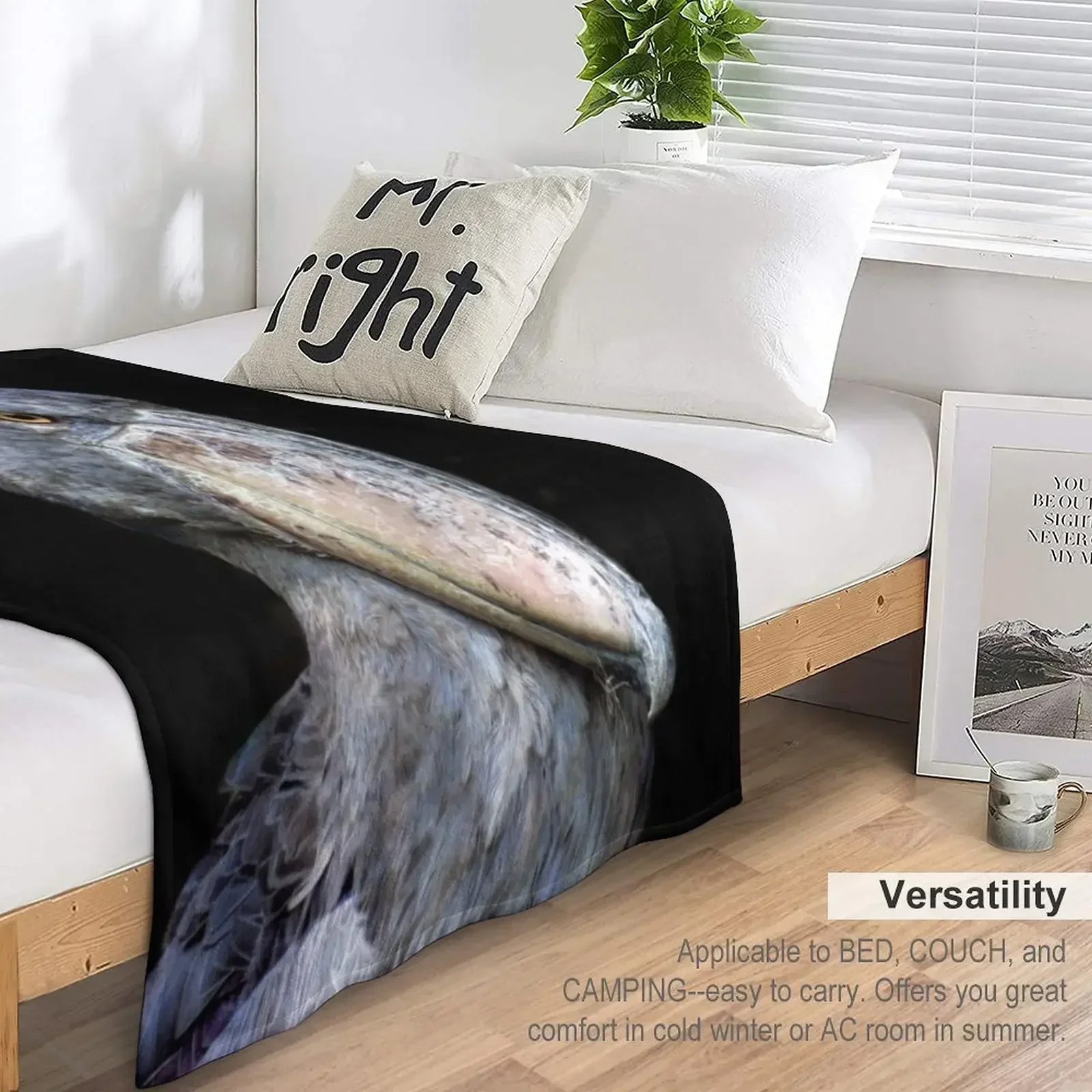 Одеяло Shoebill для дивана тонкие большие одеяла