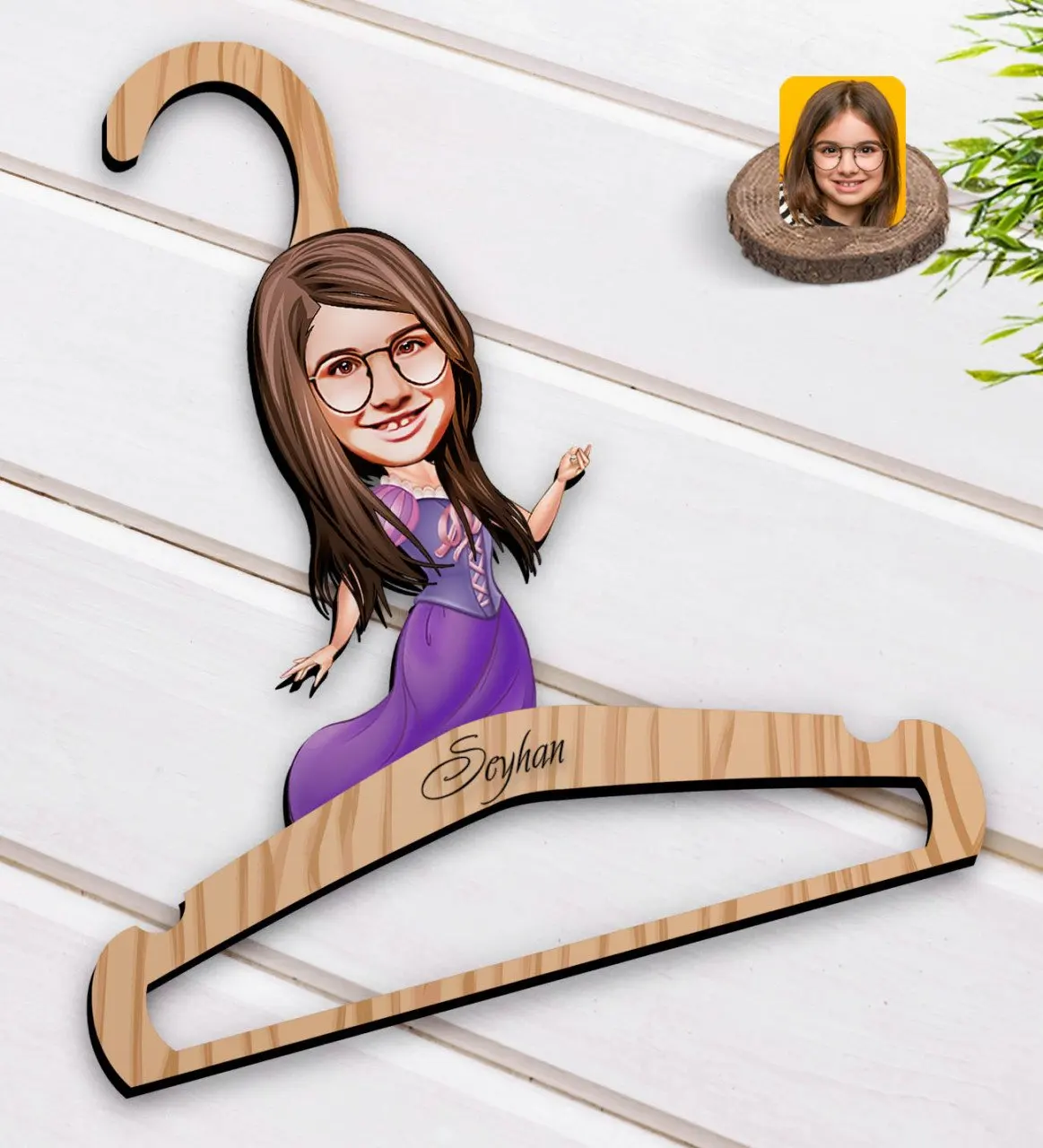 

Персонализированная искусственная карикатура на деревянное платье, асациона-3