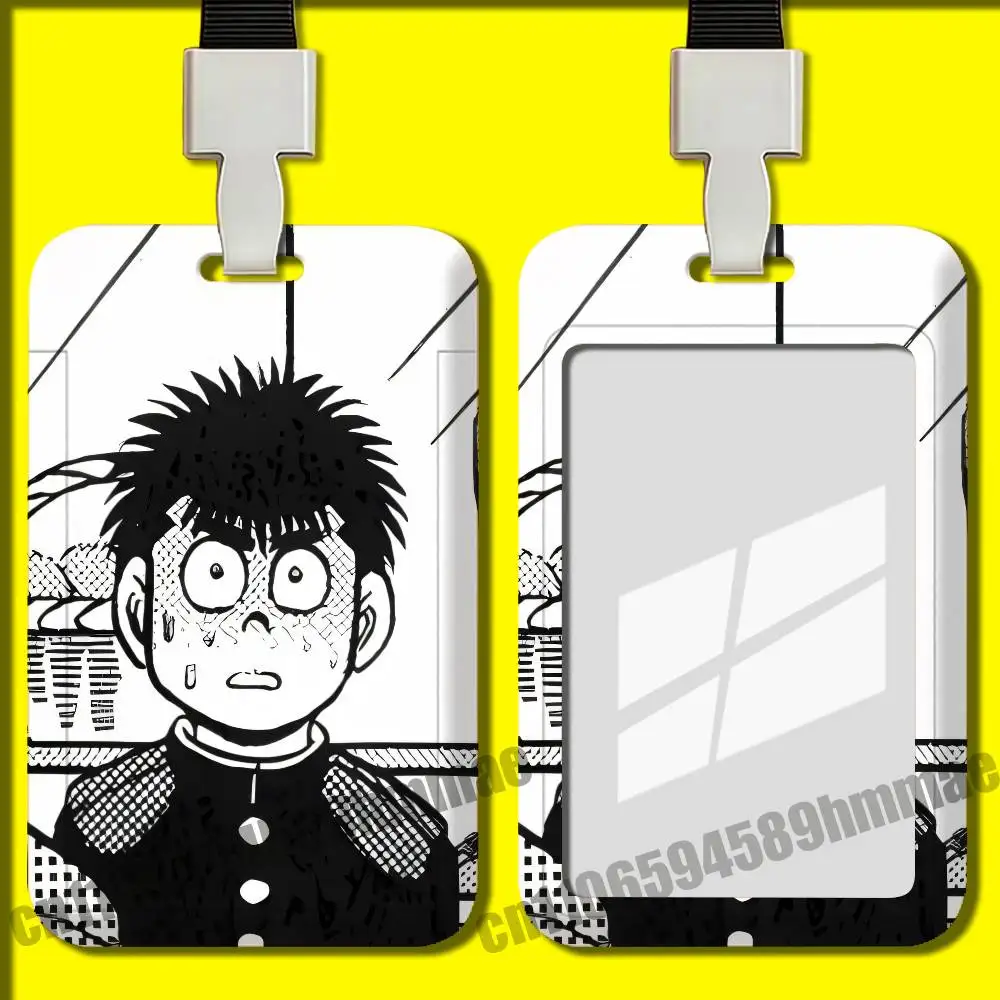 Фото Для Makunouchi Hajime no Ippo: держатель для удостоверения личности сотрудника, офисного бейджа, рабочего, студенческого, банковского или кредитного карты, жесткий чехол-держатель. №4