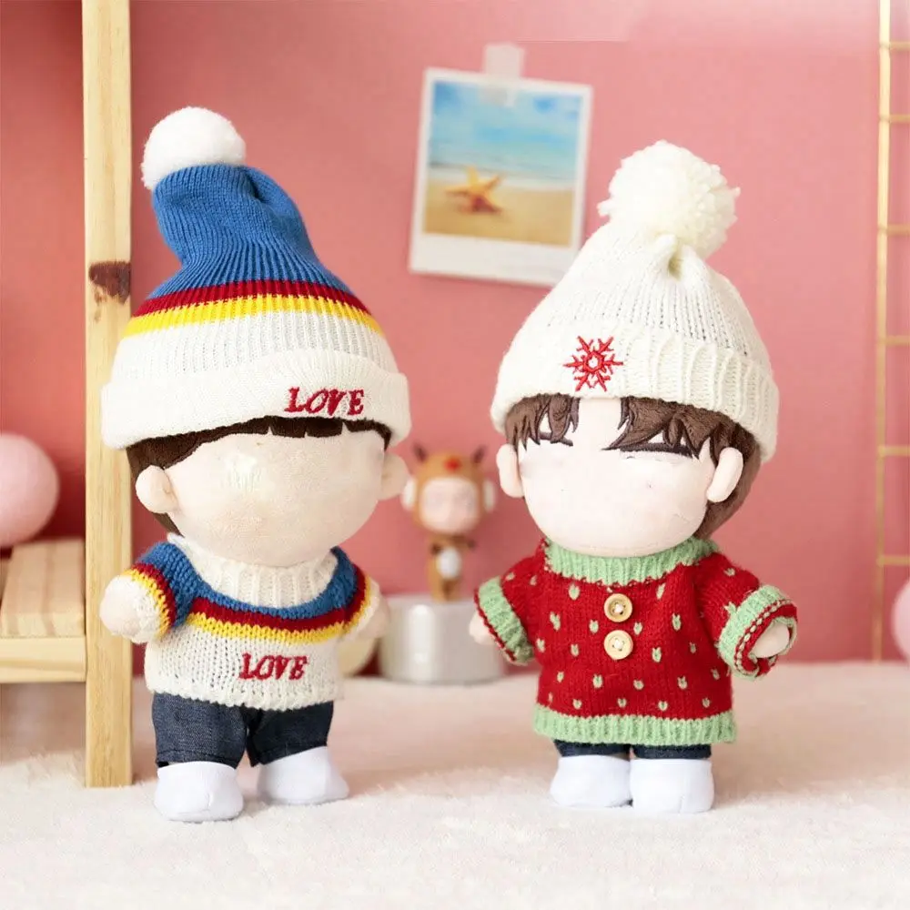 

5 Styles Toys Accessories Cotton Stuffed Dolls Idol Doll Outfit Hoodies Shorts Mini Clothes 20cm Doll Clothes