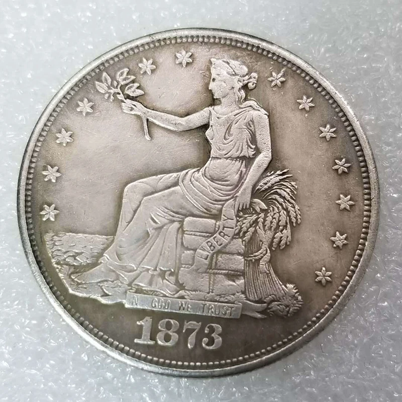 1 шт. реплика ремесел американский S сидит на цветке зарубежные памятные монеты