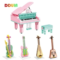 piano musical instrument assembled building blocks toy model construction for children kids gift educational toys home decorate