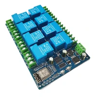 esp8266 wireless wifi relay module 8 channel esp 12f wifi development board dc 7 28v5v power supply for arduino