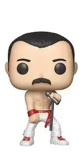 Фото Новое поступление Funko Pop Rocks Queen Freddie Mercury # 184 # 183 #   97 #   Фредди Меркьюри ПВХ Виниловые Фигурки Коллекция Модели Игрушки Подарок №4