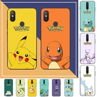 bandai pokemon pikachu phone case for redmi note 8 7 9 4 6 pro max t x 5a 3 10 lite pro