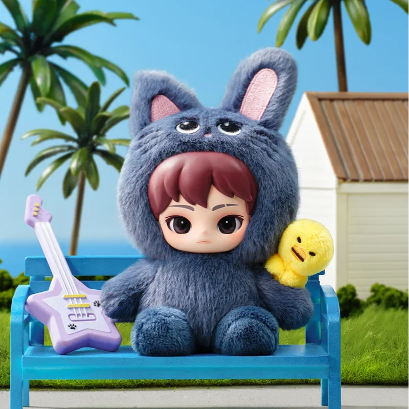 Фото POP MART Fluffy Club Riize Series Mystery Box Оригинальная Слепая Коробка-Сюрприз Игрушки-Загадки Украшения для Сумок Фигурки Декор для Дома Настольные Куклы №5