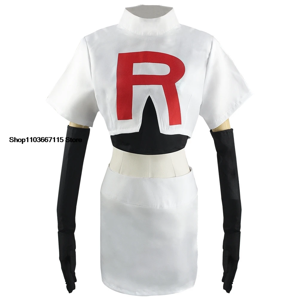 Аниме Косплей Костюм для команды Взрослые Ракеты Джесси Мусаси Джеймс Кодзиро