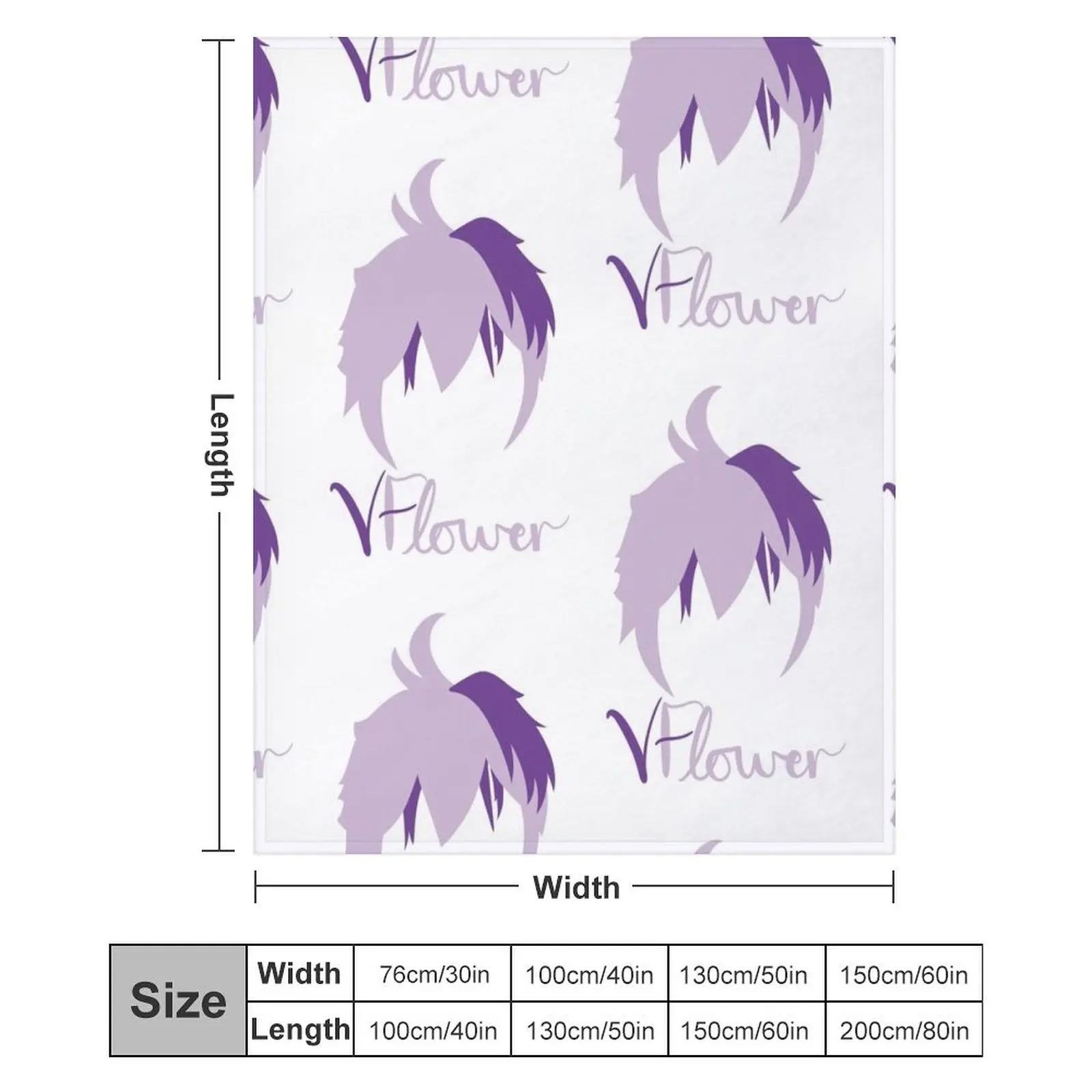 Плед с силуэтом VFlower фланелевая ткань полярные одеяла для кровати