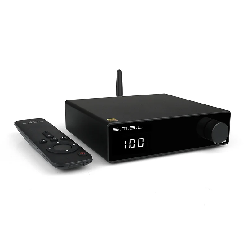 SMSL DO100 нанимает аудио ЦАП ES9038Q2Mx2 Bluetooth 8. 0 DSD512 32 бит 5 кГц OPA1612 сбалансированный