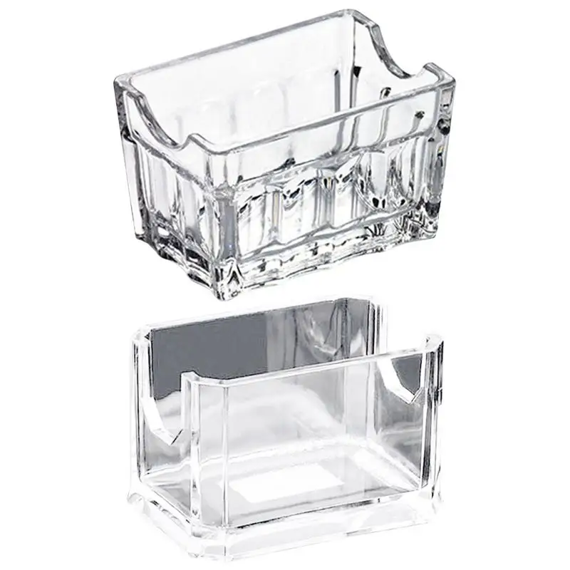 

Acrylic Tea Bags Holder Coffee Capsule Sorting Box Sealed Storage Jar With Lid Tea Sugar Container Clear Organizer For Home