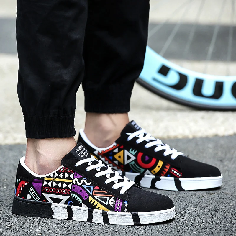 

Кроссовки мужские из ПУ кожи, Спортивная повседневная обувь, теннисные носки