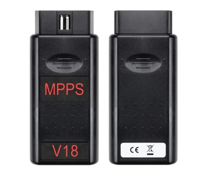 Фото Интерфейс настройки чипа MPPS V18 ECU Auto OBD 2 OBD2 для EDC15 EDC16 EDC17 Многоязычная мигалка CAN ECU, съемный кабель №1