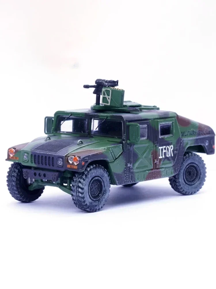Литая под давлением модель танка P12500AD US M1046 в масштабе 1:64 2024 (с пусковой