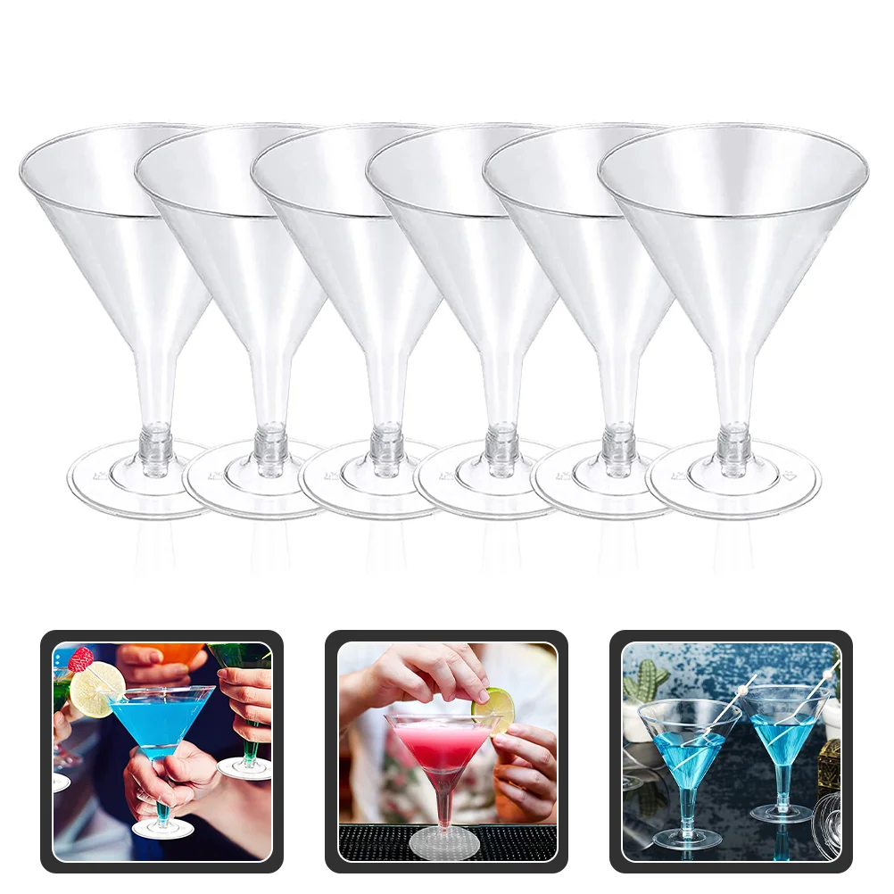 

Glassescups Cup Goblet Glass Champagne Cocktail Clear Partymartini Dessert Whiskey Drinking Cream Novelty Ice Red