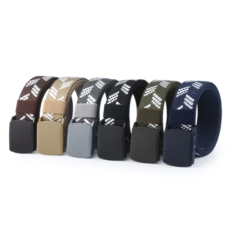 

Fashionable Outdoor Sports Imitation Nylon Belt Personality Creative Pattern Wearable Belt Men'S Belt Tactics Can Be Wholesale
