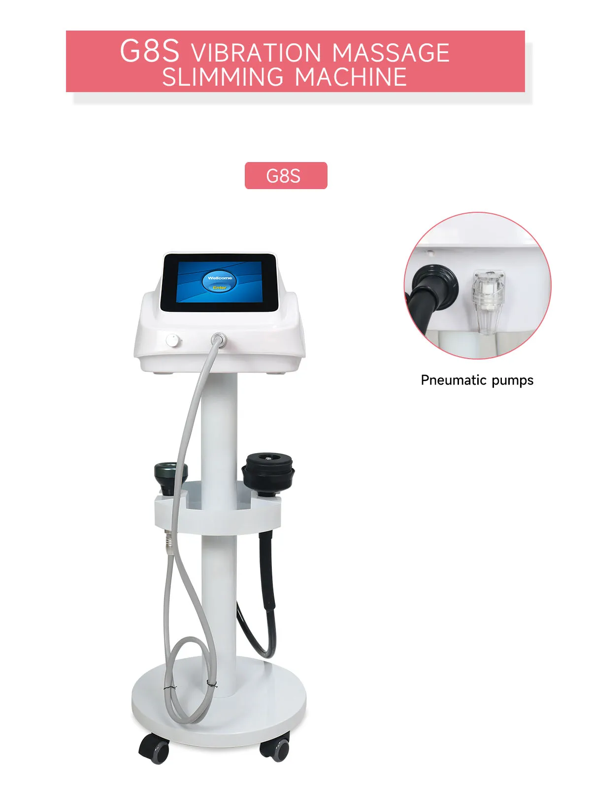 Новая вибрационная машина для массажа тела Turbo G8 устройство похудения снижения