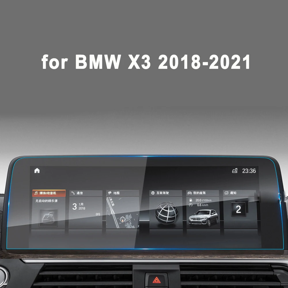 

Для BMW X3 2018-2021 защита экрана GPS-навигатора из закаленного стекла HD-пленка аксессуары для интерьера автомобиля