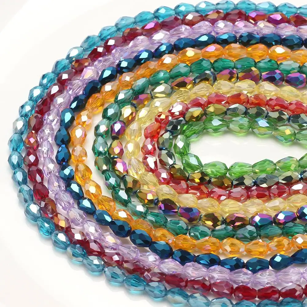 

Стеклянные бусины в форме слезы грушевидной формы, 3x5 мм, 4x6 мм, 6x8 мм, 8x12 мм, 10x15 мм