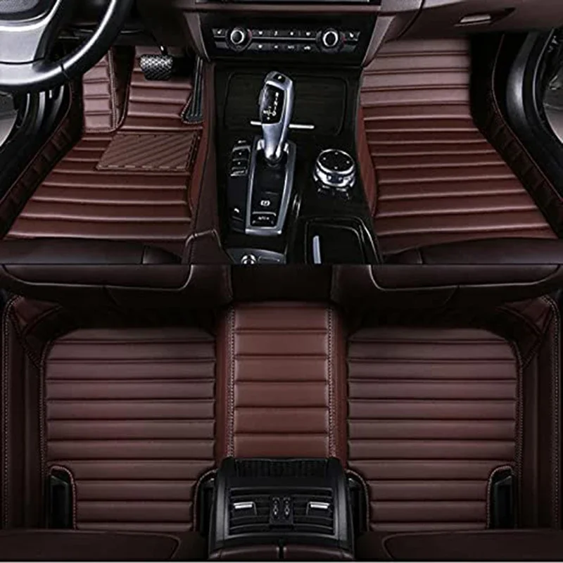 

Кожаные водонепроницаемые автомобильные коврики на заказ для VW Passat Saloon B5 B5.5 B6 B7 B8 B9 Авто ковры Foot Coche Accessorie напольная подкладка