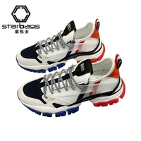 french starbags 2022 the latest sneaker 3m luminous cloth breathable mesh leather lining mens shoes with counter box bag