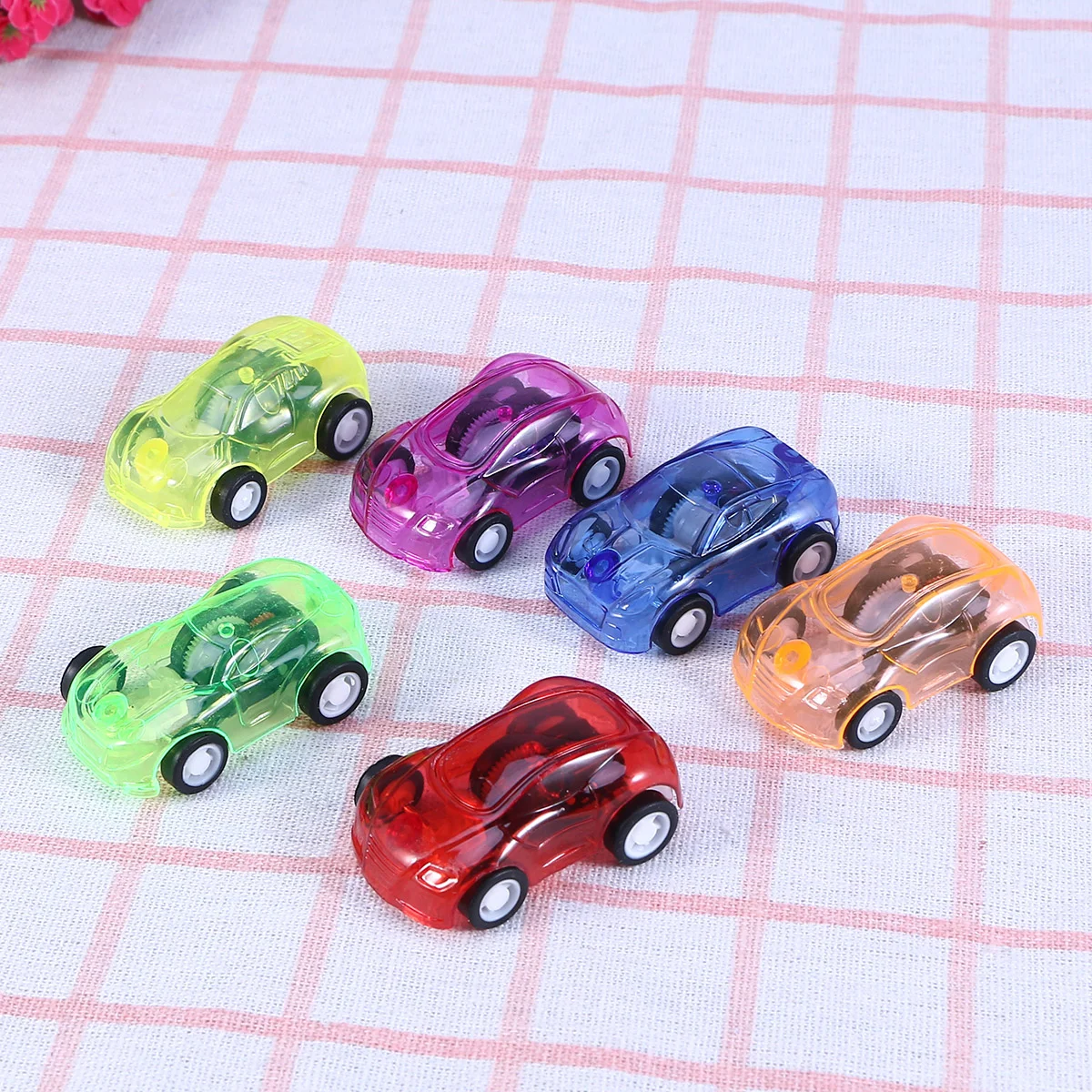 

24pcs Friction Powered Car Toddlers Push and Go Car Cartoon Push and Go Car Early Learning