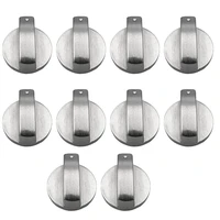 10pcs cooker knobs6mm gas stove knobs stove replacement metal knobs accessories for kitchen gas oven knobs