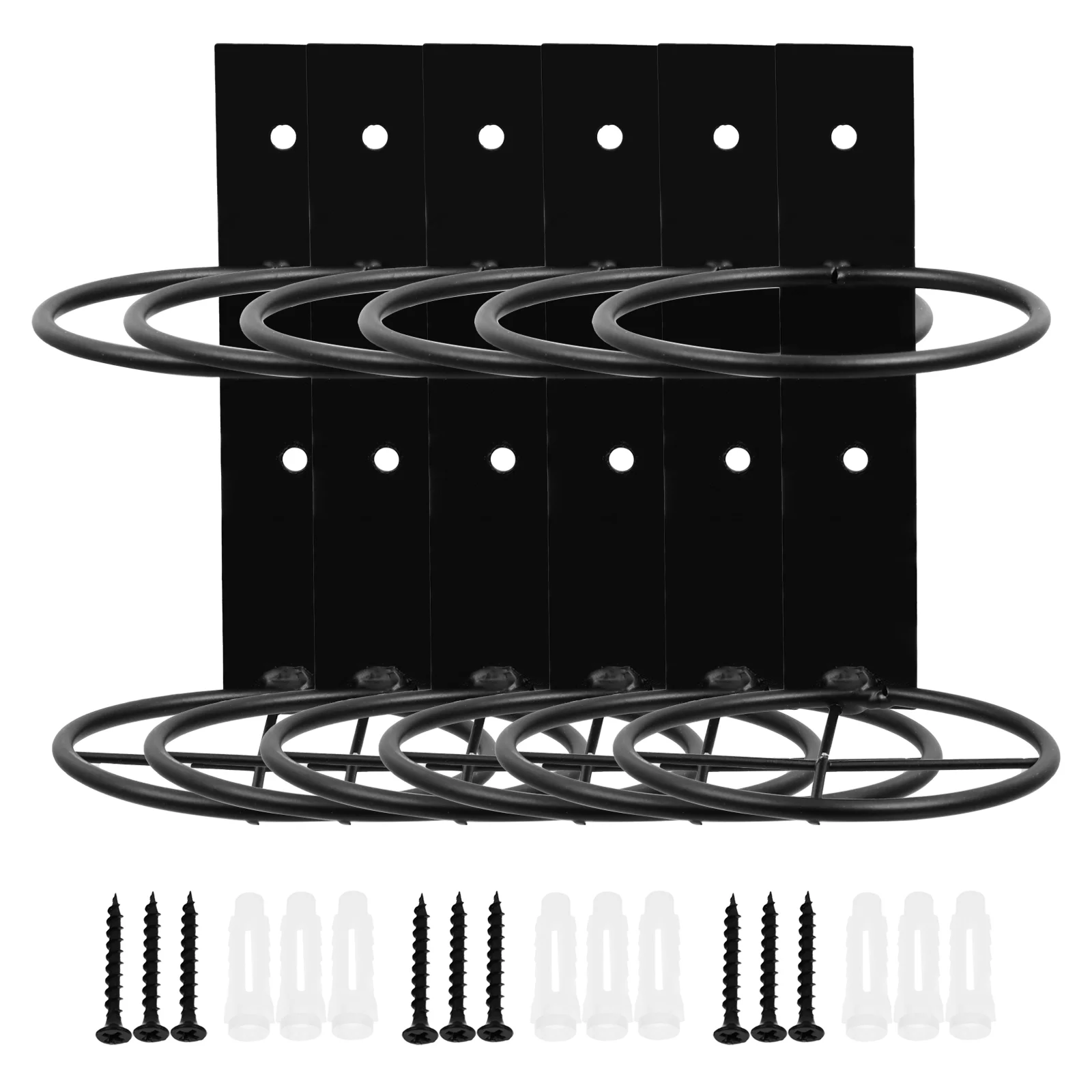 

Rack Holder Iron Storage Bottle Hangingmounted Stand Retrowall Racks Metal Display