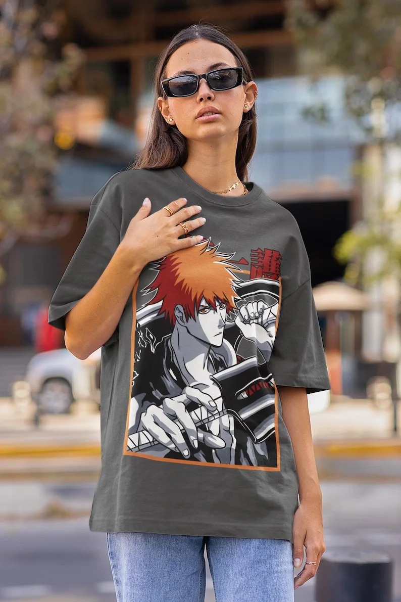 Футболка унисекс Soul Reaper Legend-японское аниме Graphic одежда вдохновленная мангой