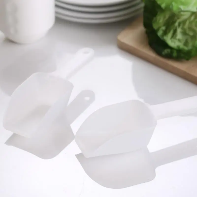 

Multi Purpose Plastic Kitchen Scoops Canisters Ice Scooper Freezer Rice Spoon