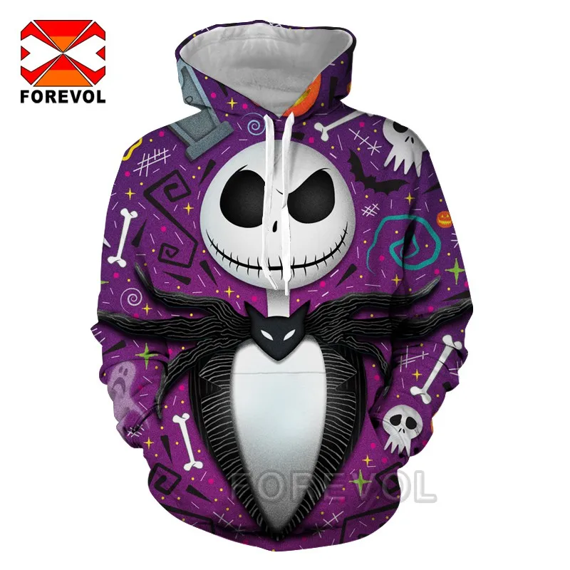 

Худи мужское/женское/Мужское объемное в стиле панк/Джек