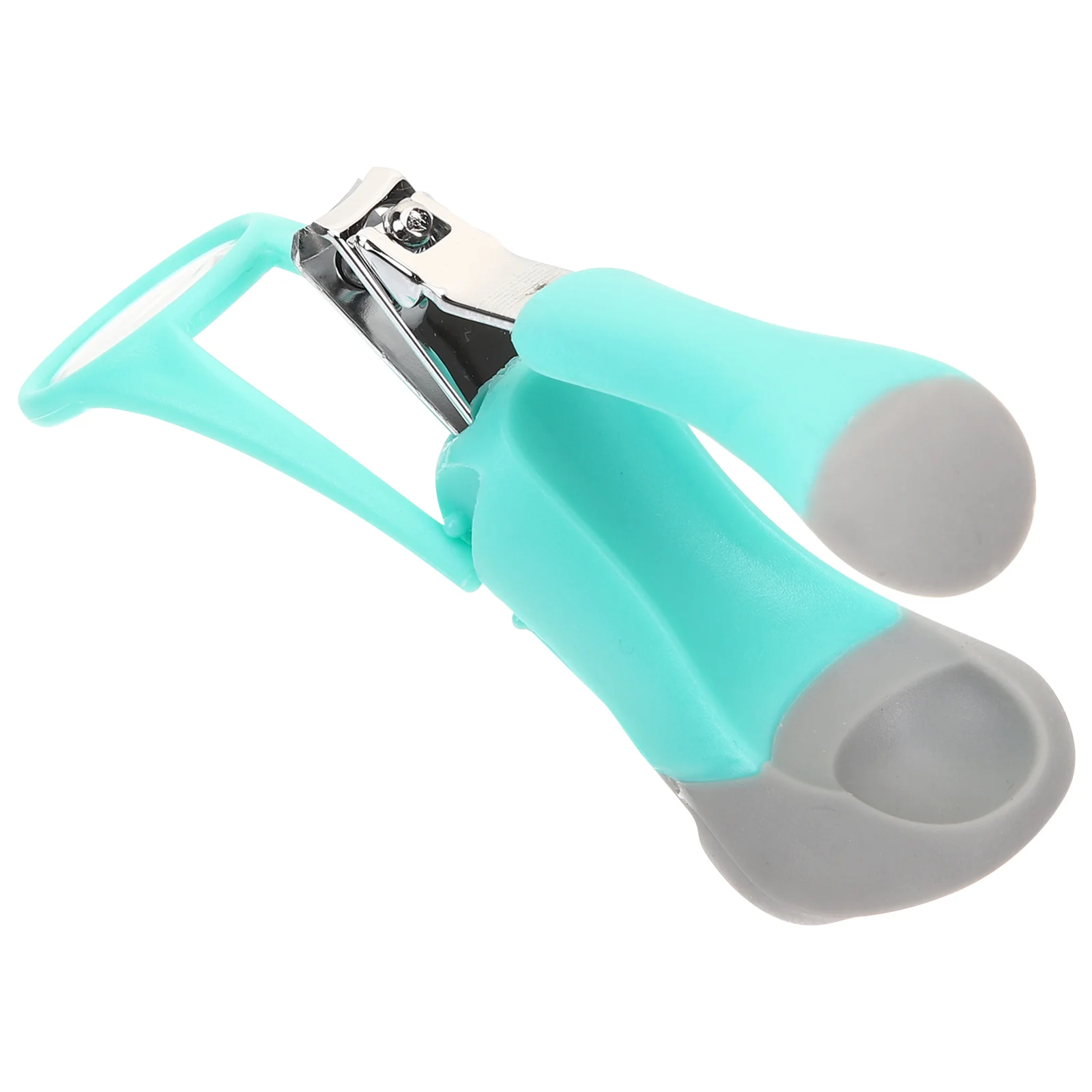 

Magnifying Glass Nail Clippers Foldable Elderly Cutters Pedicure Thick Toe File