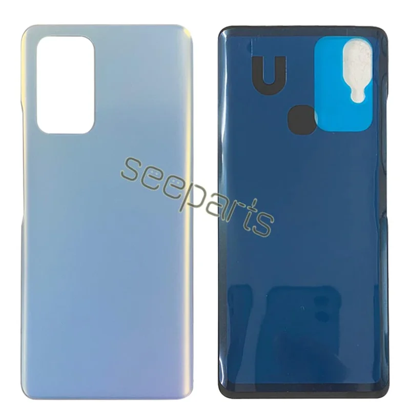 Новый чехол для Xiaomi Redmi Note 10 Pro задняя крышка корпуса аккумуляторная Запасные