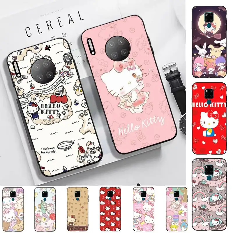 

Bandai HELLO KITTY Phone Case for Huawei Mate 20 10 9 40 30 lite pro X Nova 2 3i 7se