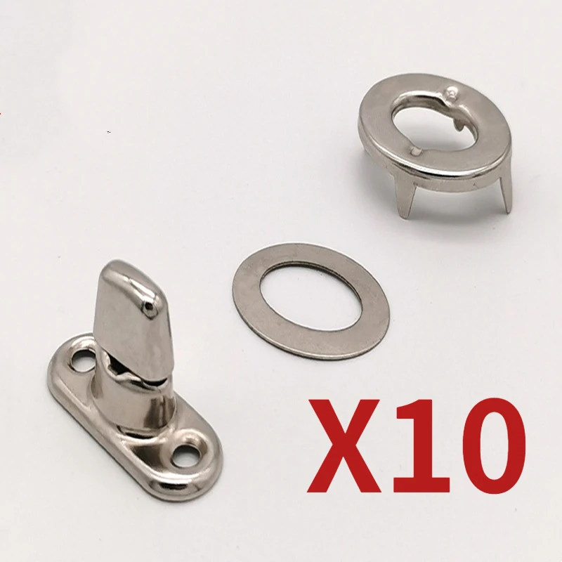 

Вращающаяся кнопка-пряжка из цинкового сплава, 10 комплектов