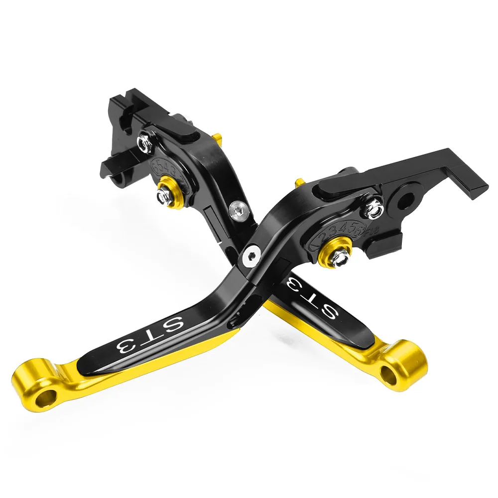 

Motorcycle Brake And Clutch Levers FOR DUCATI ST3 2003 2004 2005 2006 2007 Long Shorty Adjustable Extendable Handle Handlebar