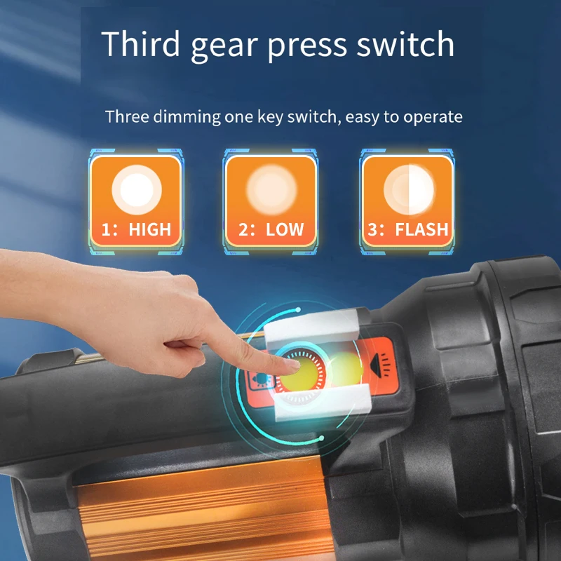 Кемпинговый светильник рабочий свет 60 Вт 12000 мА USB-зарядка прожектор кемпинговые